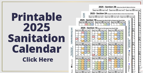 Sanitation collection schedule